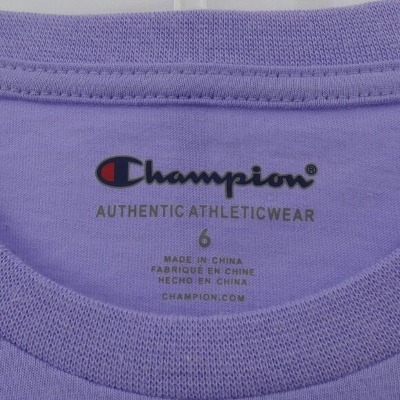 NWT Champion Enchanted Lilac Knockout Pink Two-Piece Matching Set Girls Size 6 - Picture 5 of 8